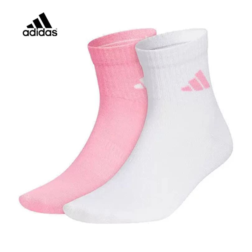 Calzini corti unisex adidas | Nuovi calzini sportivi traspiranti per corsa, allenamento e fitness, 2 paia JN4869