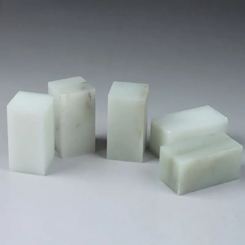 Stone Seal Set for Painting Calligraphy, Chinese Name Stamp, Seal Letter Sealing Blank Stamp, Chapter for Painting, 2.5x2.5x5cm,