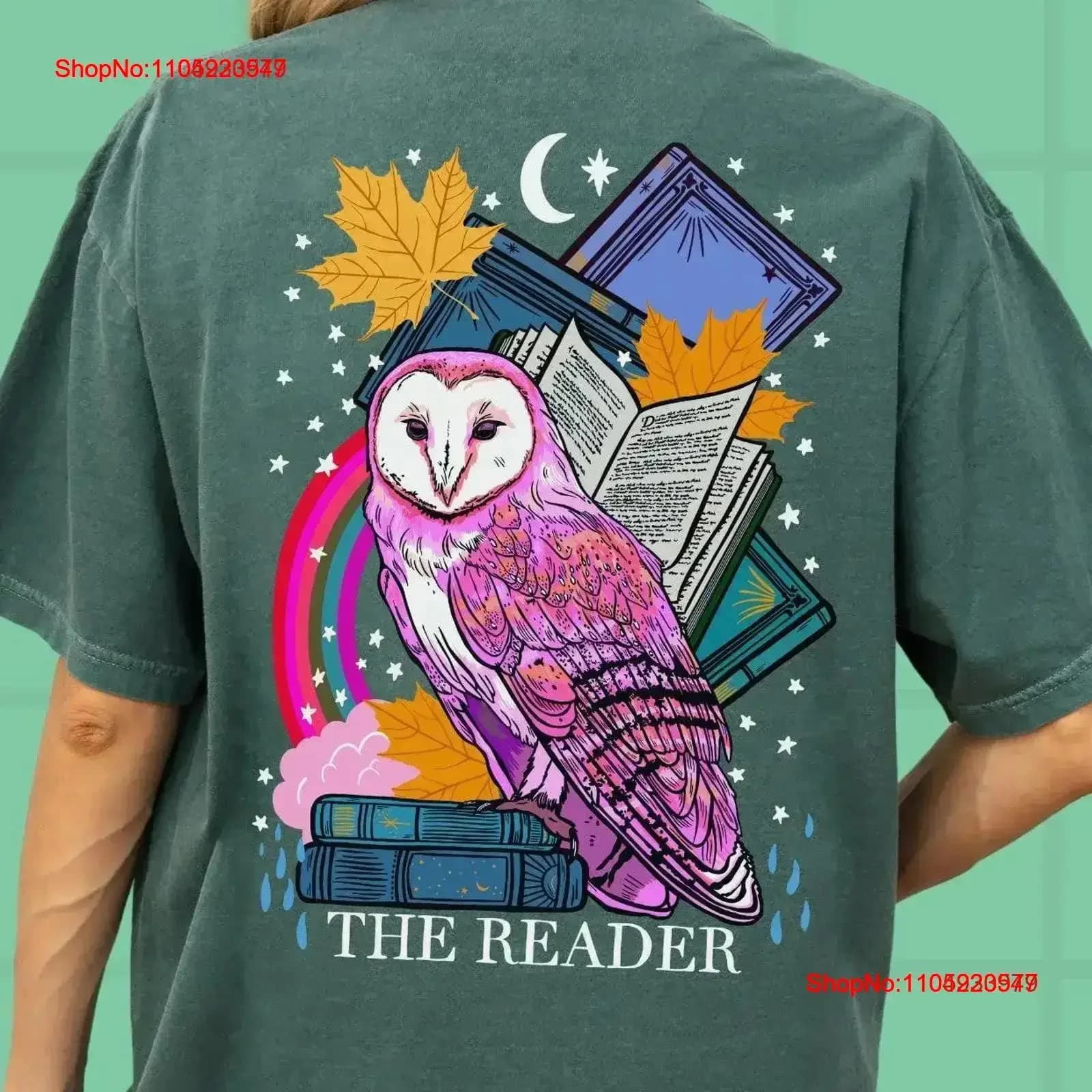 Lettura T Shirt Biblioteca Comfort Lettore di carte dei tarocchi Hobby Top Donna Libro creativo Insegnante di letteratura a tema vintage lavato homme