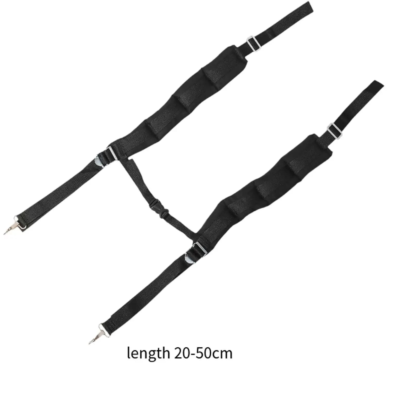 Double Shoulder Strap Trimmer Harness Comfortable Breathable Polyester Replacement for Garden Chainsaw