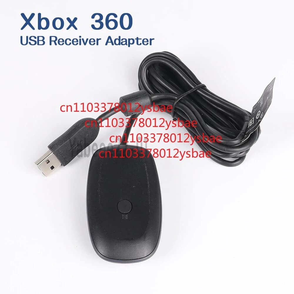 Utilizzato per l'adattatore ricevitore USB da gioco wireless Microsoft Xbox 360 per PC Windows