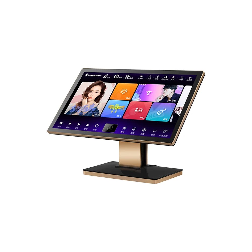 2024 Nuovo Karaoke Home KTV Machine Set Touch Screen da 21,5 "Sistema di lettore Karaoke 3 in 1 Set di sistemi Karaoke JukeBox InAndOn da 6 TB
