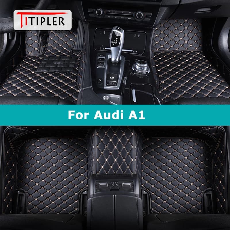 Tappetini per auto personalizzati TITIPLER per accessori per auto per tappeti Audi A1