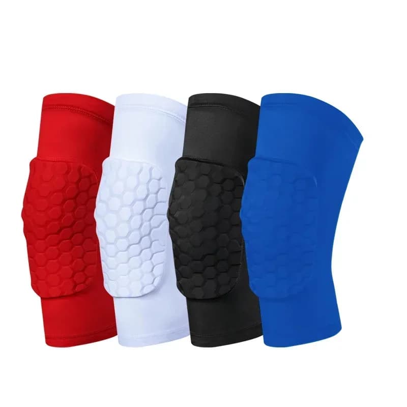 Protezione per ginocchiere a compressione sportiva, ginocchiera per tiro al basket, pallavolo, supporti per palestra, ginocchiera di sicurezza