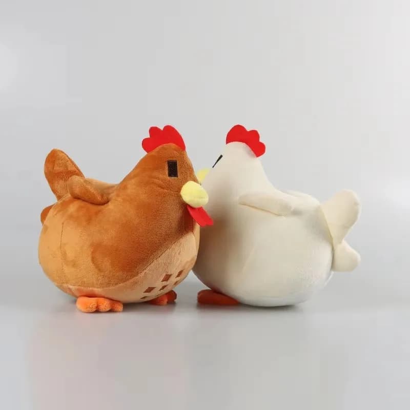 20 cm Stardew Valley Cuscino di pollo Peluche Morbido Peluche Giocattoli Cartoon Stardew Valley Regalo di compleanno per bambini Regalo di Natale