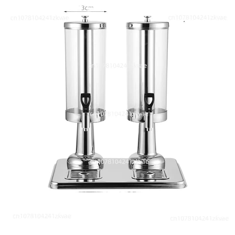 Stainless Steel Juicer Electric Milk Kettle Dispenser for self-service drinks isolated