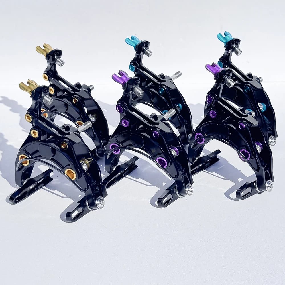 2025 FAI DA TE G4 Brake Road Brake 92g/96g Road Triathlon Test Time Ghiaia Bicycle V-Brake Pinza Straight Brake Red R9100