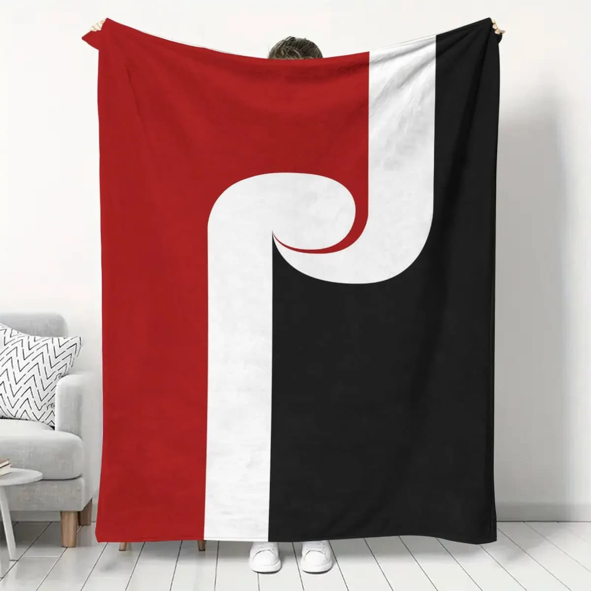 Coperta in flanella con stampa bandiera Maori: morbido e caldo per ufficio, campeggio, viaggi, regalo per tutte le stagioni per la famiglia
