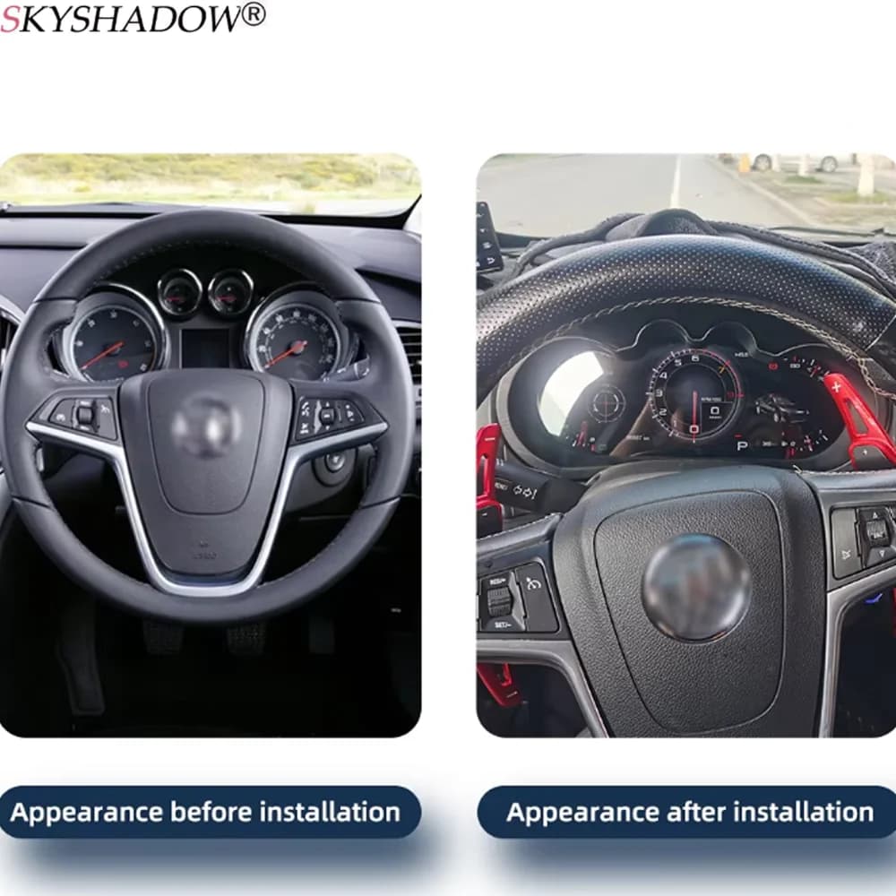 Per Opel Astra J Vauxhall Buick Verano 2010-2017 12.3 "Strumento del cruscotto Auto Digital Cluster Cockpit Tachimetro LCD