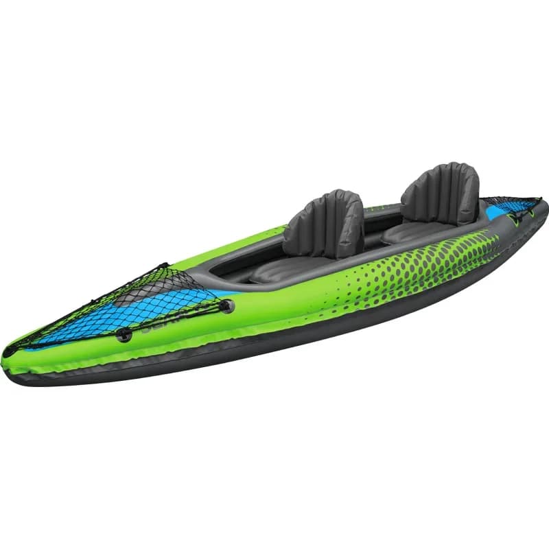 Set per Canottaggio con Kayak Gonfiabile, Attrezzatura Professionale per Sport Acquatici all'Aperto con Pagaie