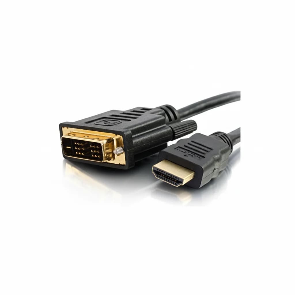 C2G 15m digital video cable from HDMI to DVI-D - HDMI/DVI for audio/video devices - 492 feet - 1 x DVI-D (single link) - To use as new