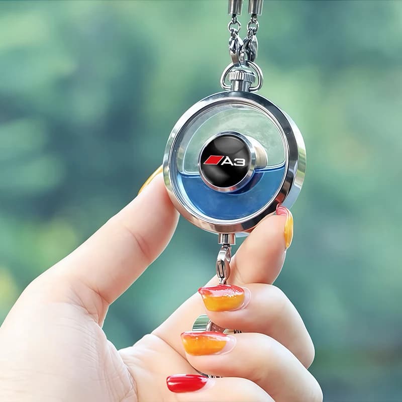 Perfume for car to hang at rearview mirror, perfumed ornament for Audi Sline A3 A4 A5 A6 A7 A1 A2 A8 Q1 Q3 Q4 Q5 Q6 Q7