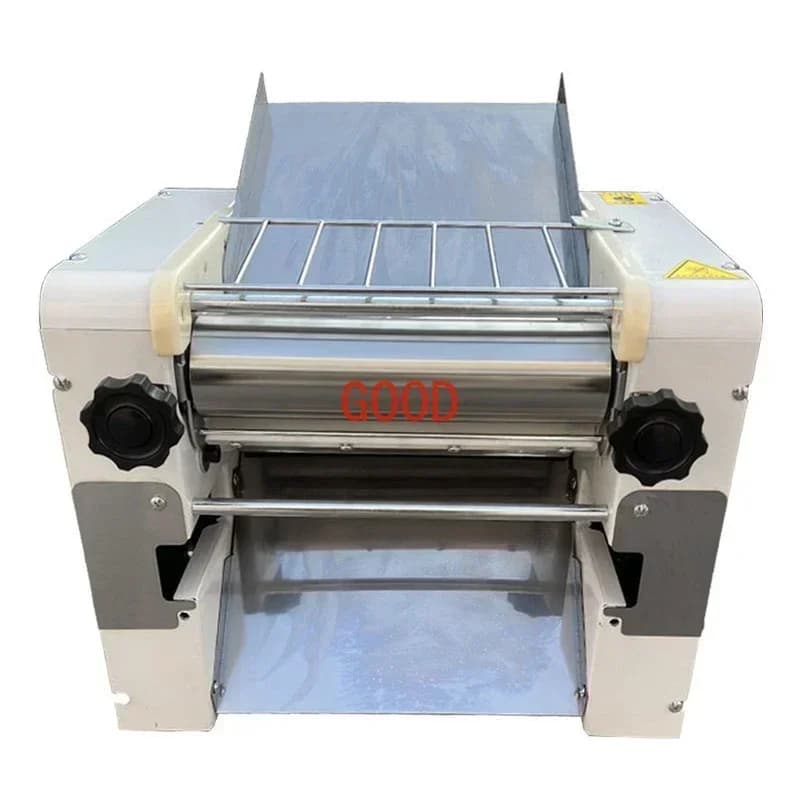 Macchina Elettrica per Impastare e Pressare la Pasta, Pressa per Noodle in Acciaio Inox, Impastatrice Commerciale da Tavolo per Ravioli