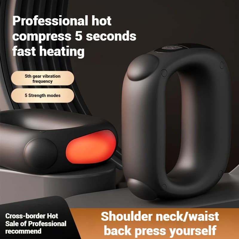 Portable Electric Muscle Massage Gun - Deep Fabric Band Massage Massage for Mini Relaxing Massage Gun for neck, feet and whole body