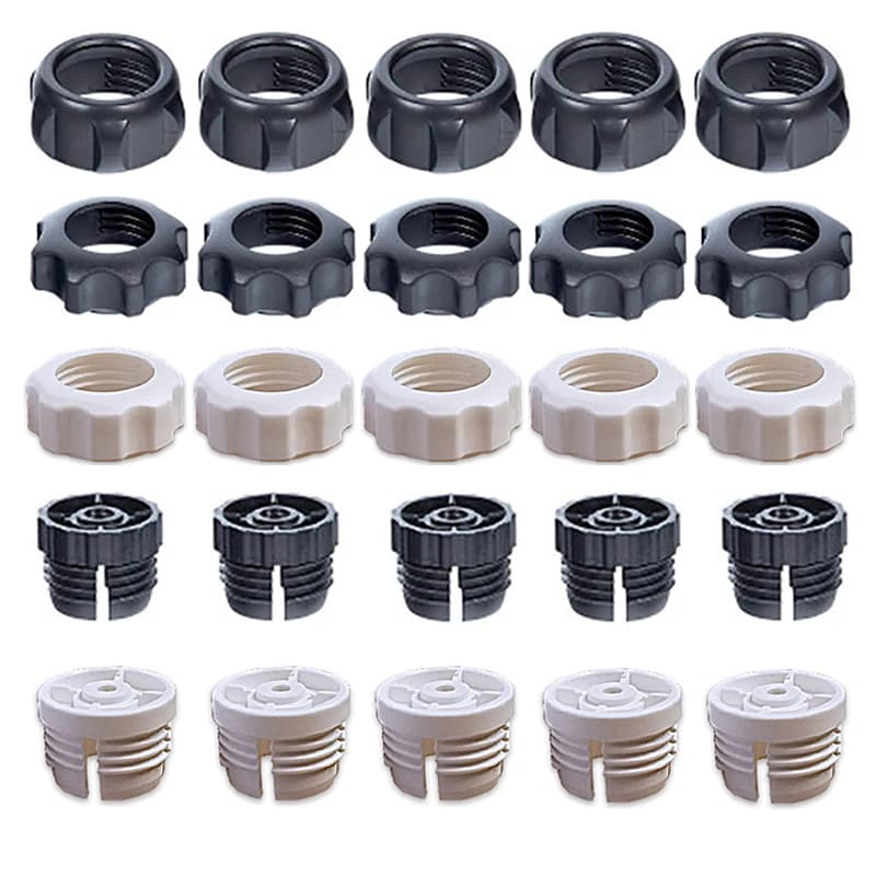 10pcs Car Phone Holder Gravity Bracket Accessories Plastic Screws for 17MM Ball Head Car Air Outlet Phone Stand Fixing Clip Nuts