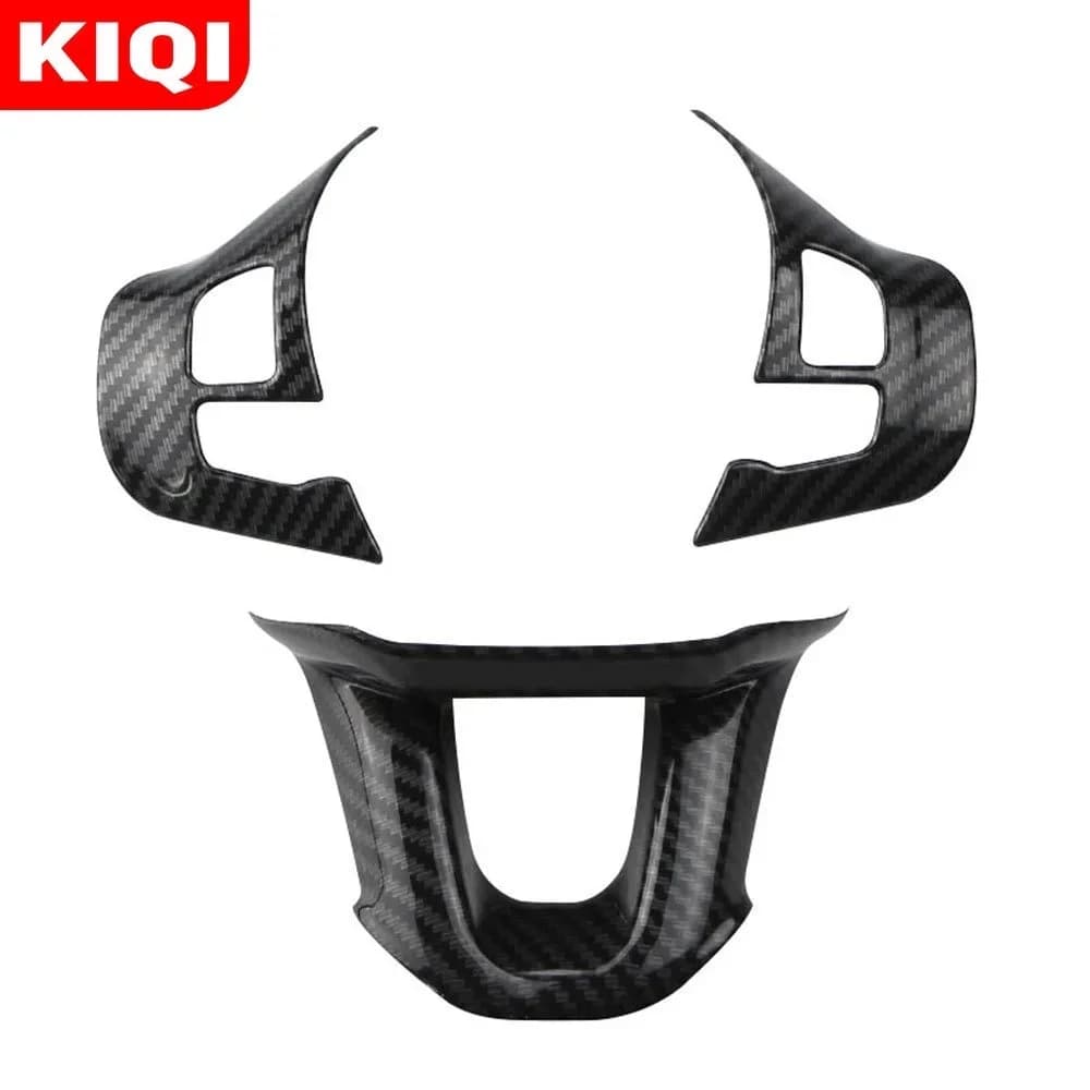 3 pz/set Car coprivolante decorazione Trim Sticker adatto per Peugeot 2008 208 2014 - 2018 accessori