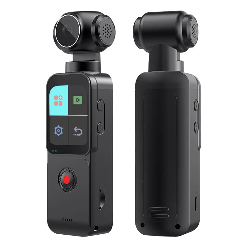 Portable 4K 5K Anti-shake Ultra HD 270 Vlog Wifi Travel Recorder Sport Action Camera with Microphone