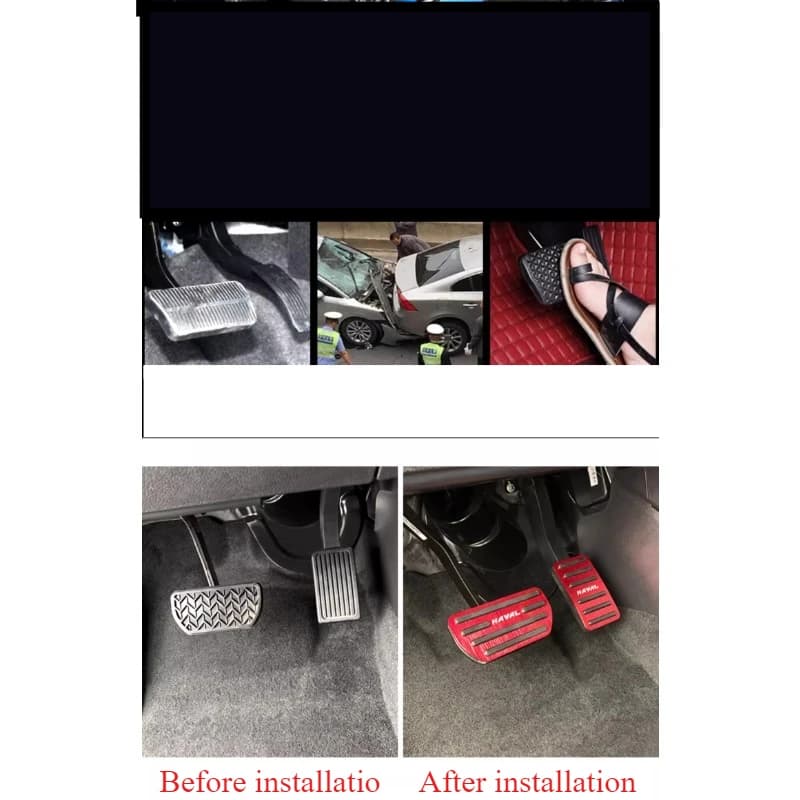 Accessori per pastiglie frizione freno pedale poggiapiedi acceleratore auto per Haval Jolion
