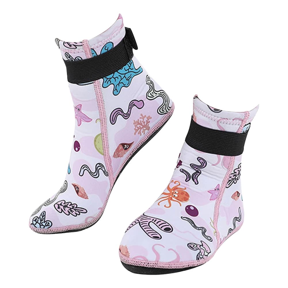 Kids Neoprene Socks Water Socks Beach Socks Adjustable Anti-slip Swimming Socks Snorkeling Boots Sand Socks Keep Warm