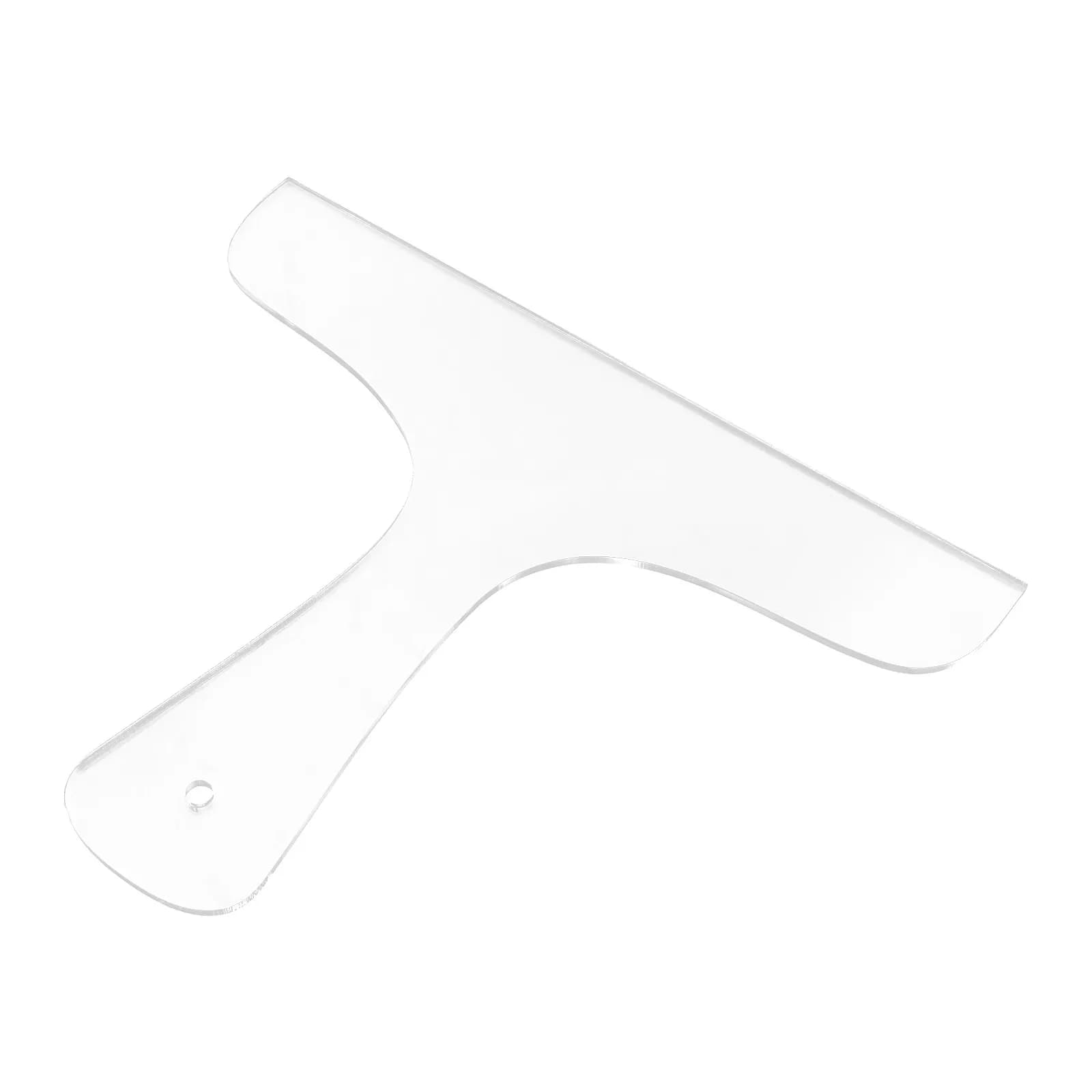 Modello per Tagliere in Acrilico Trasparente con Manico per Taglieri da Salumi, Utensile da Cucina Fai-da-te per Lavorazione del Legno con Fresatrice, per Modellatura Precisa