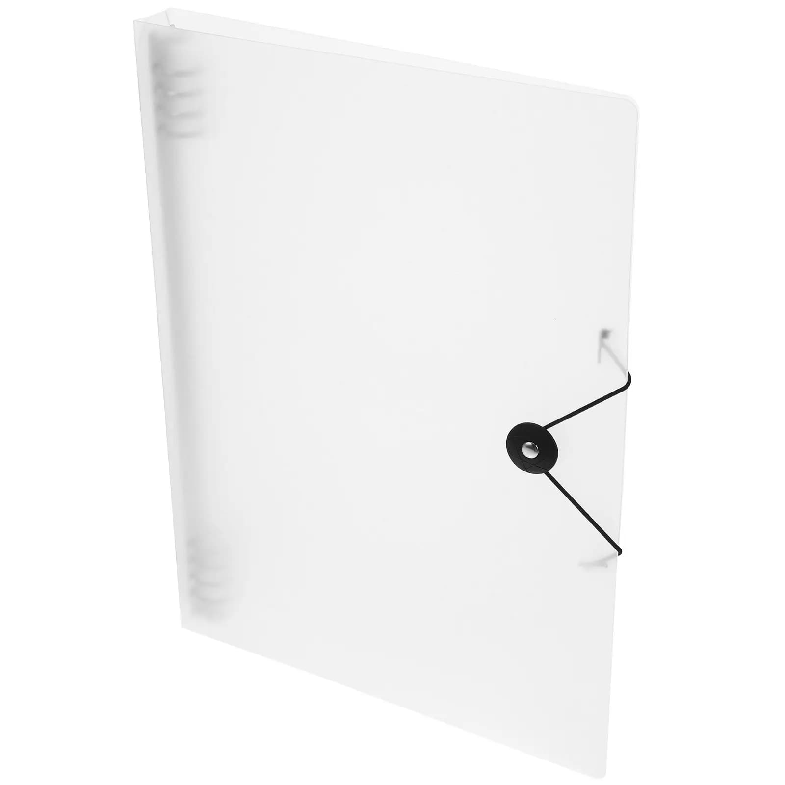 Copertina per Quaderno A4 Portatile a Fogli Mobili, Guscio Trasparente in PP, Robusto Organizzatore di Documenti Riutilizzabile per Scuola e Ufficio