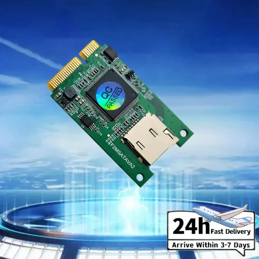 Adattatore da scheda Micro SD TF a MSATA per PC, computer portatile