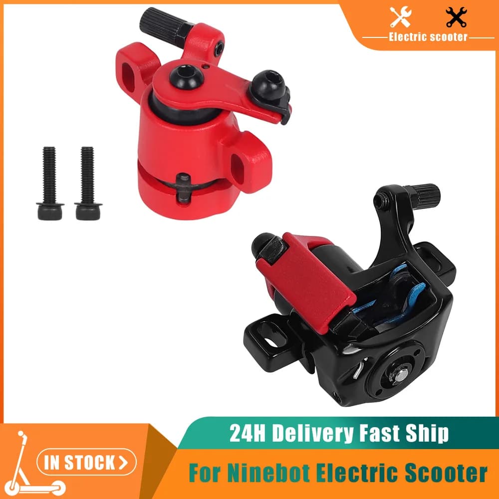 Freni a disco anteriori o posteriori per monopattino elettrico Ninebot by Segway ZT3 ZT3 Pro, base freno in lega di alluminio, parte del freno meccanico