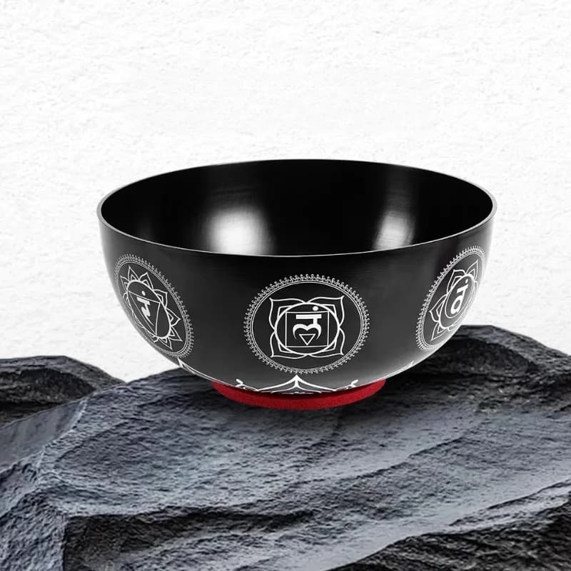 Aluminum Alloy Singing Bowl Sound Healing Buddhist Meditation Bowls Large Himalayan Bowl Meditation Resonance Relaxation Bowls