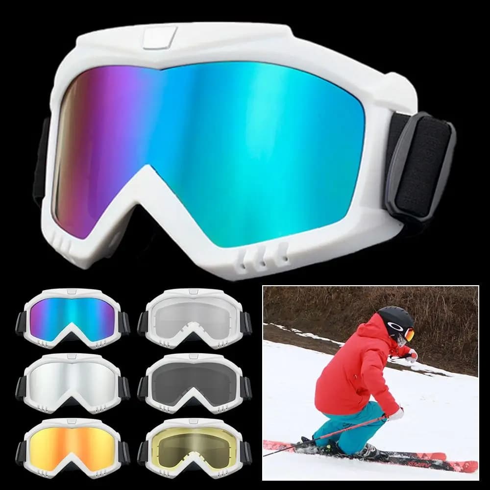 Protective Winter Windproof Outdoor Sports Dustproof Ski Goggles Snowboard Moto Cycling Eyewear Glasses