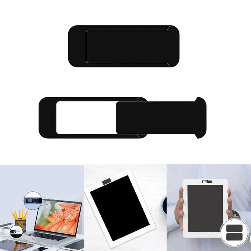 2/4 pcs coverage for webcam shutter magnet slider cover for plastic camera for tablet Web laptop camera for PC target mobile phone sticker for privacy