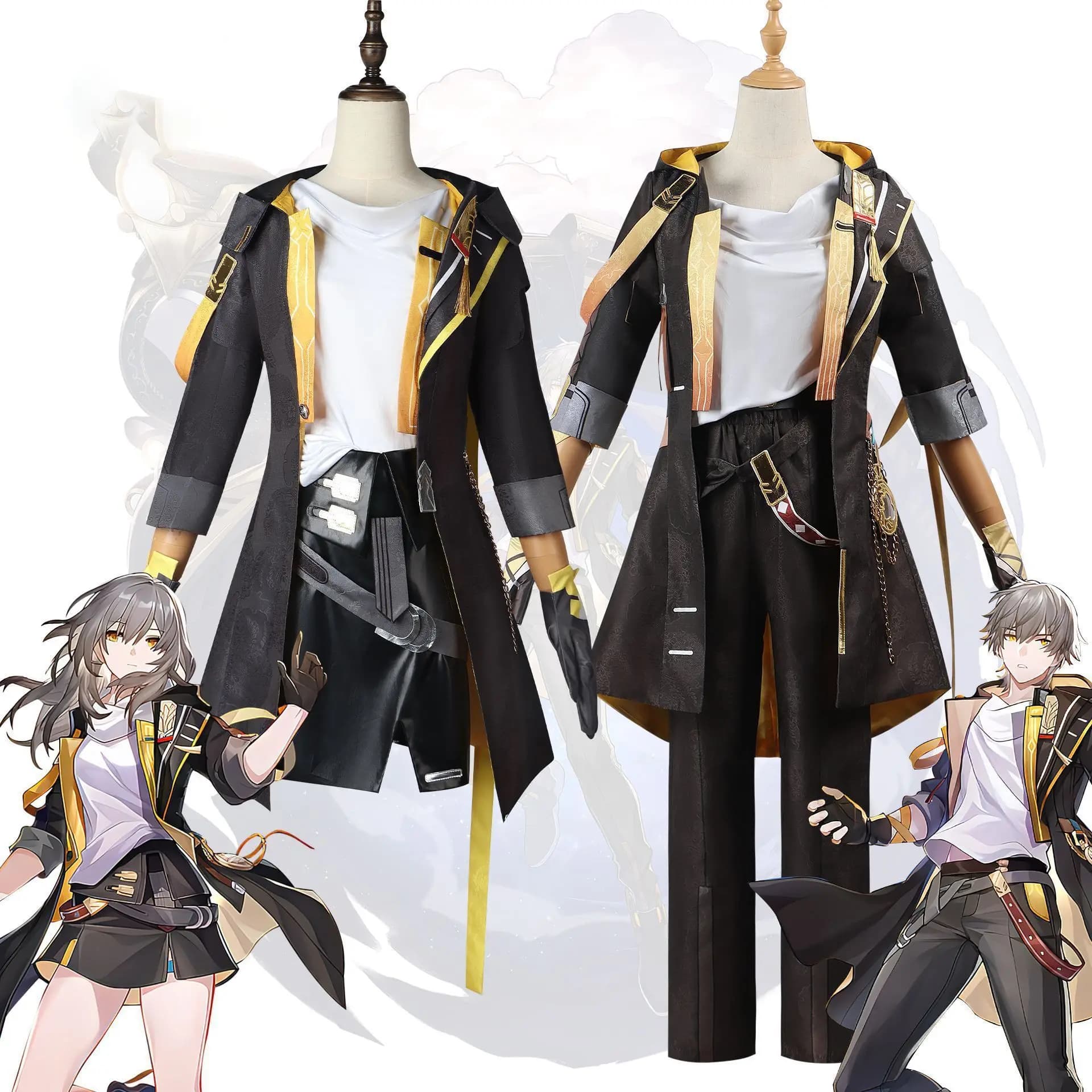 Honkai Star Rail Trailblazer Cosplay Pioneer Star Rail Protagonista maschile Star Rail Costume cosplay protagonista femminile
