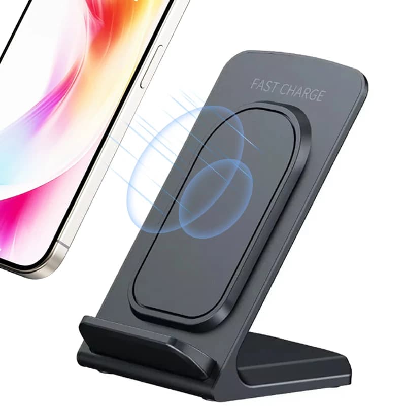 Supporto per telefono caricabatterie wireless supporto dock da tavolo per iPhone 17 16 15 14 13 12 Pro Max Plus Samsung S25 S24 stazione di ricarica rapida