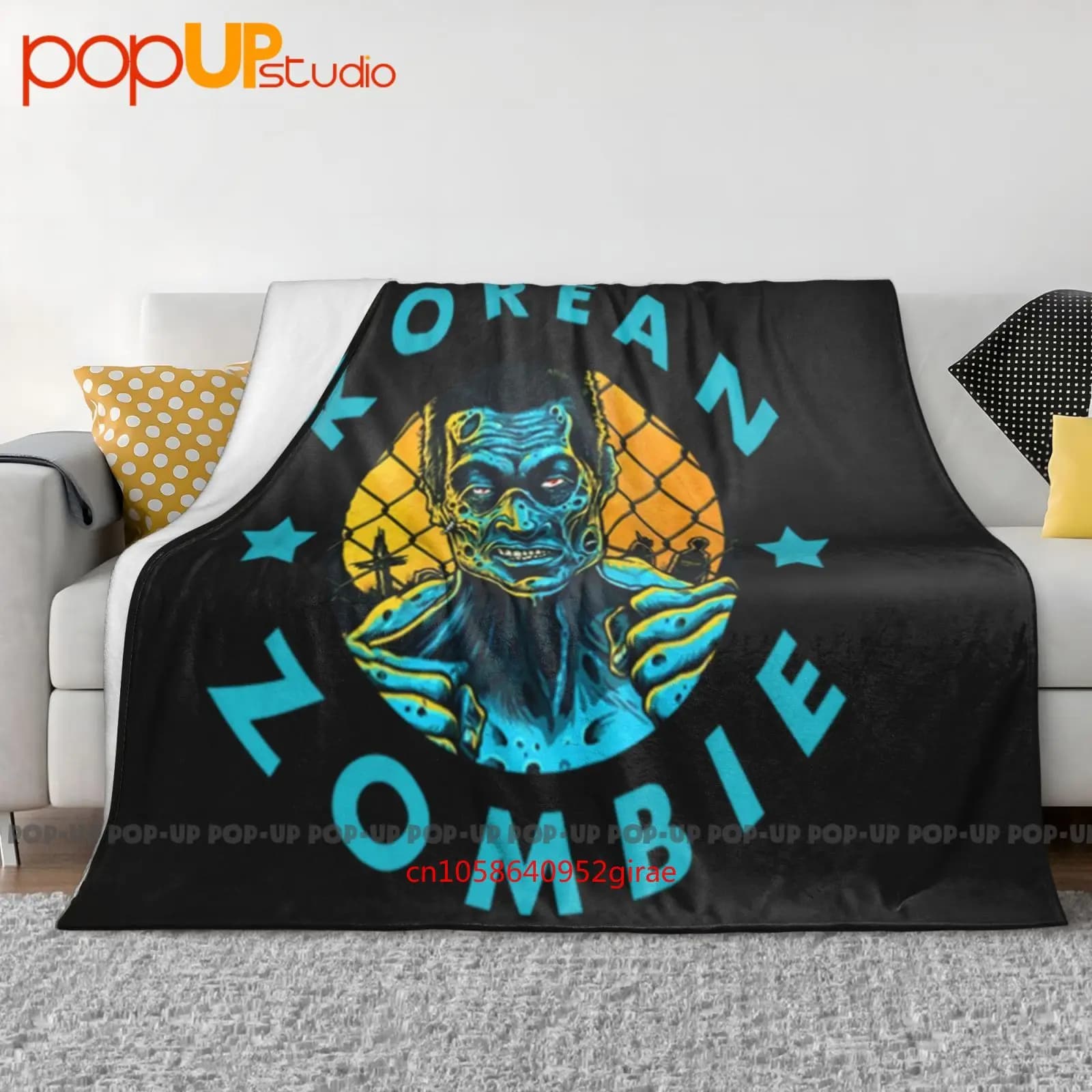 Zombie coreano # 1 Chan Sung Jung Coperta ultra morbida trapunta invernale Copridivano Copriletto