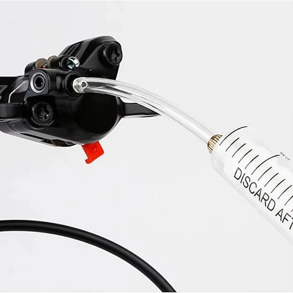 Kit completo di spurgo freni bici M6 Adattatore universale Bottiglia d'olio Ago Imbuto Cambio liquido freni idraulici Dimensioni da viaggio all'aperto