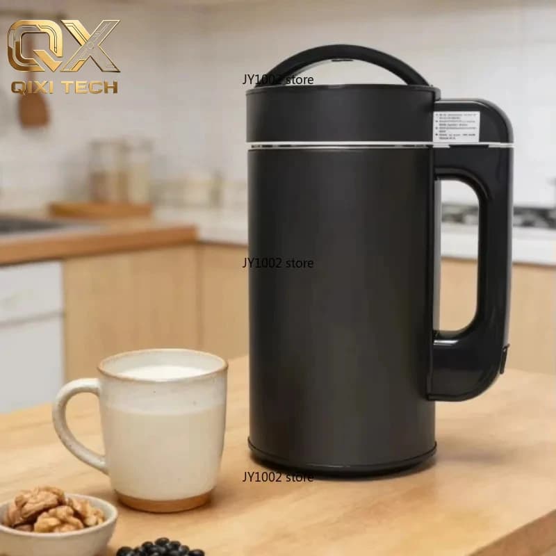 Popular Almond Milk Maker in 2026,1.5L Household Soy Milk Maker, Stainless Steel Food Processor and Blender with Built-in Filter