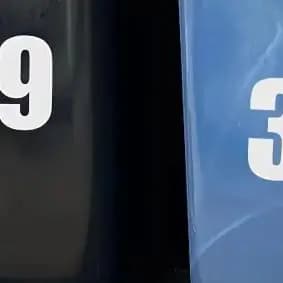 Self-Adhesive Trash Can Labels Wheelie Bin Number Sticker Durable Outdoor Label Garage Trash Can Numeber Stickers Weatherproof