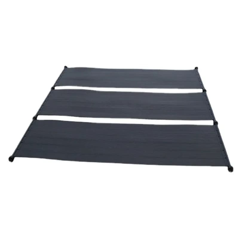 Pannello solare rigido nero resistente all'invecchiamento per piscina