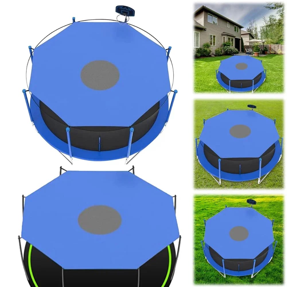 6/8/10 Foot Trampoline Cover Shade Cover for Waterproof Trampoline UV Outdoor playground sun roof accessories