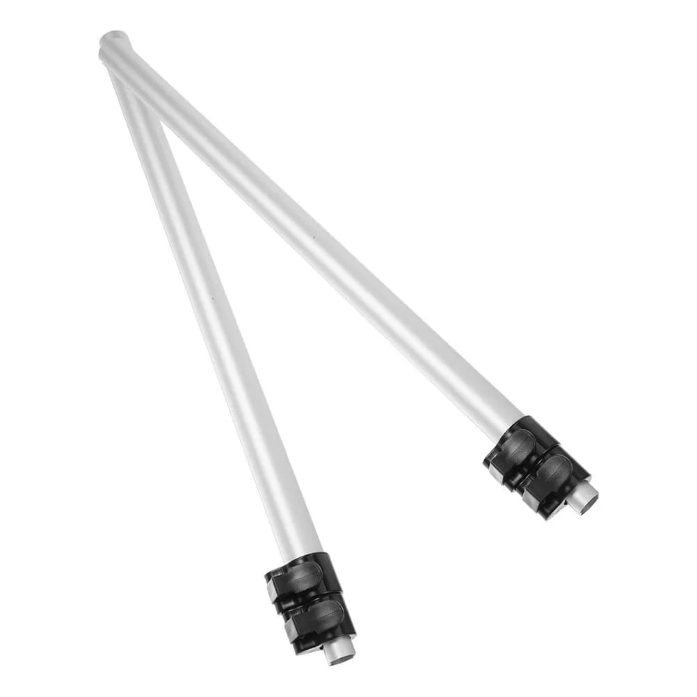 2 Pezzi Asta Telescopica Resistente in Lega di Alluminio, Supporto Regolabile per Stiratore a Vapore, Rastrelliera per Appendere Indumenti