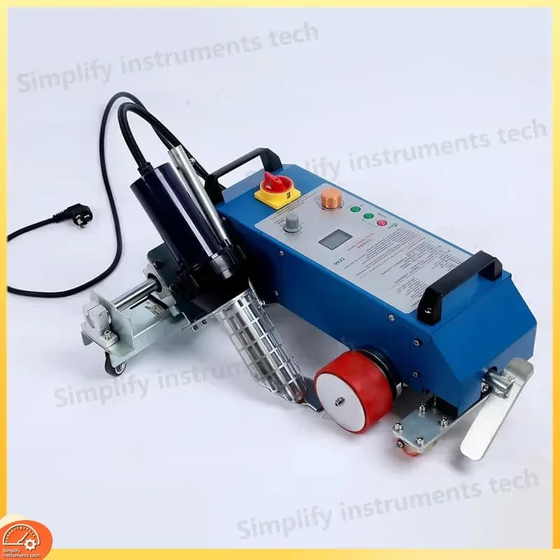 3400W Hot Air Plastic Welder 220V PVC Banner Welding Waterproof Fabric Heat Gun Car Bumper Repair Tool Flexible Cloth