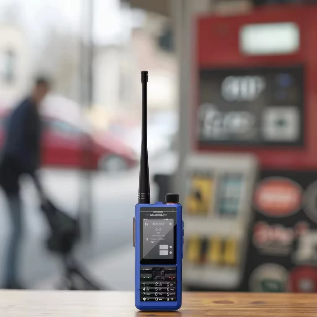 DMR + POC Dual Mode Android 4G LTE Walkie Talkie Realptt 5G PTT globale con DMR Tipo analogico Rete di schede SIM compatibili con IP lungo