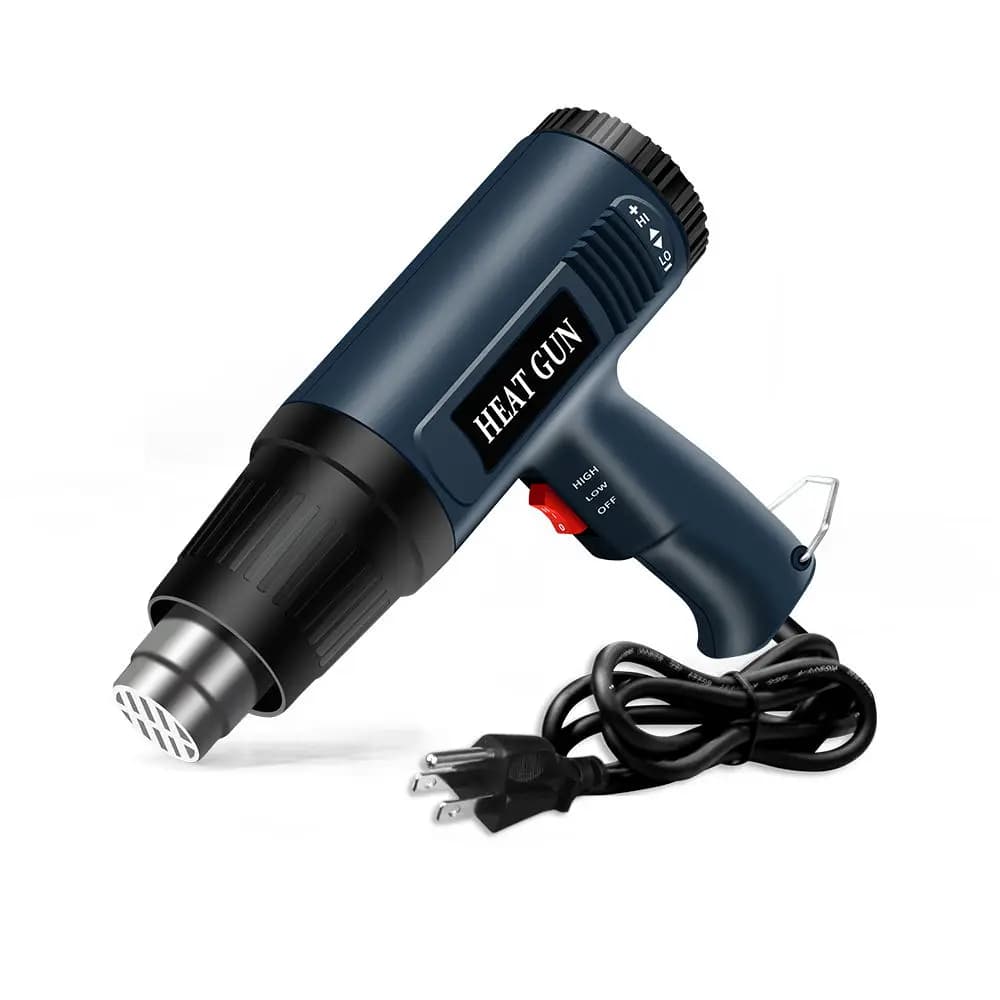 Output Hot/Cool Air Fast Heating Big Power 2000W Industrial/Home Heat Gun for for DIY,Shrinking,Bending,Stripping,Desoldering