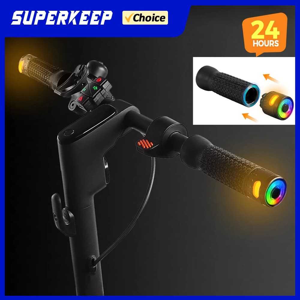 Indicatore di Direzione per Scooter con Telecomando Wireless da Impugnatura per Iscooter ES80 Kugoo Kukirin G2 Pro - Ricambio