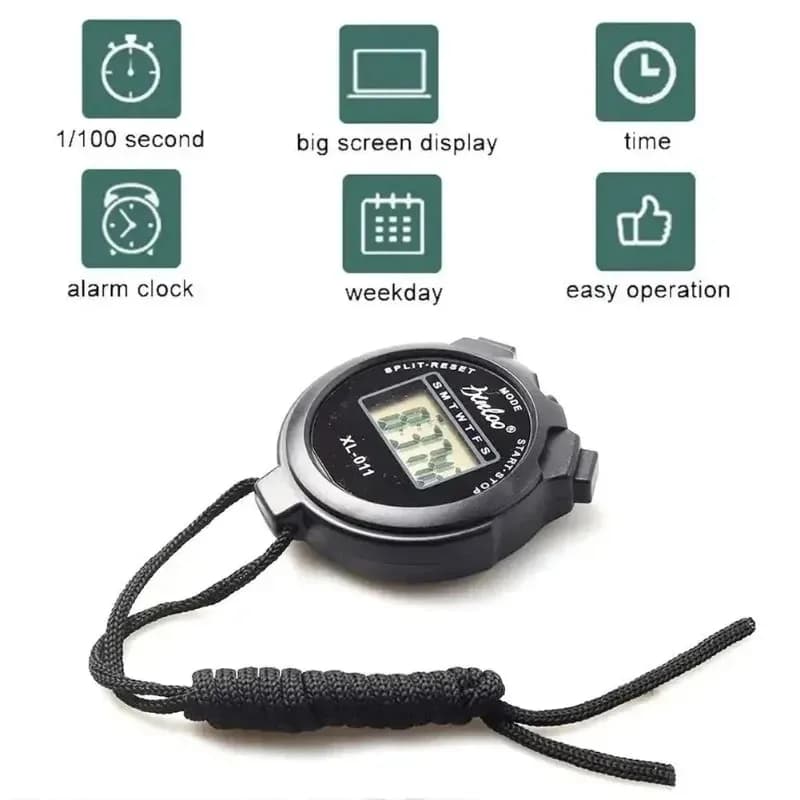 Cronometro digitale timer sportivo multifunzione giro diviso cronometro impermeabile nuoto corsa allenamento accessori fitness