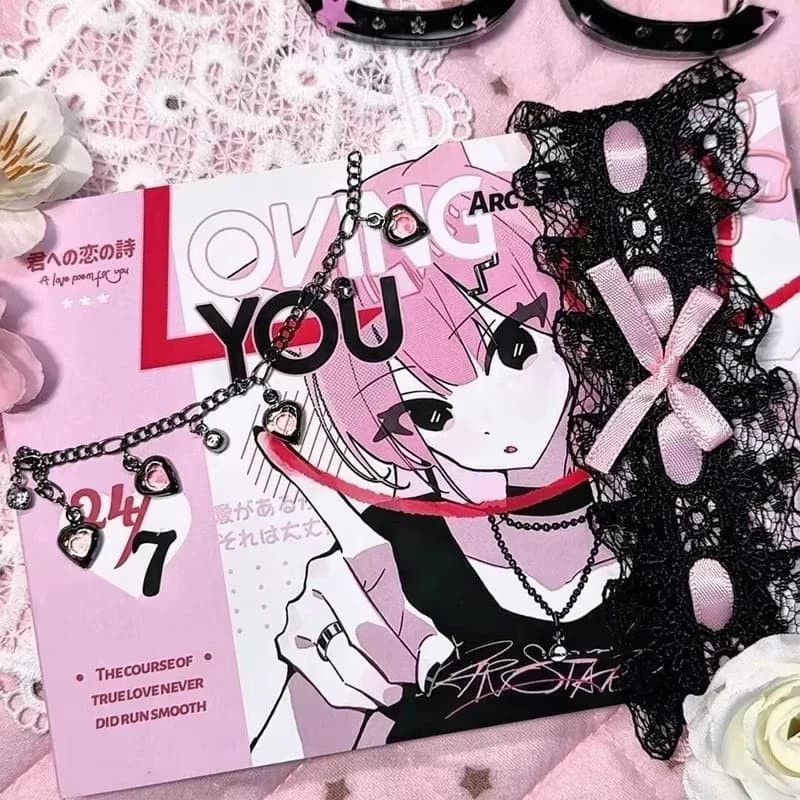 Japanese Cartoon Stickers Cute Sweet Cool Girl Sticker Book Notebook Planner Scrapbook DIY Decorative Sticker Material Gift
