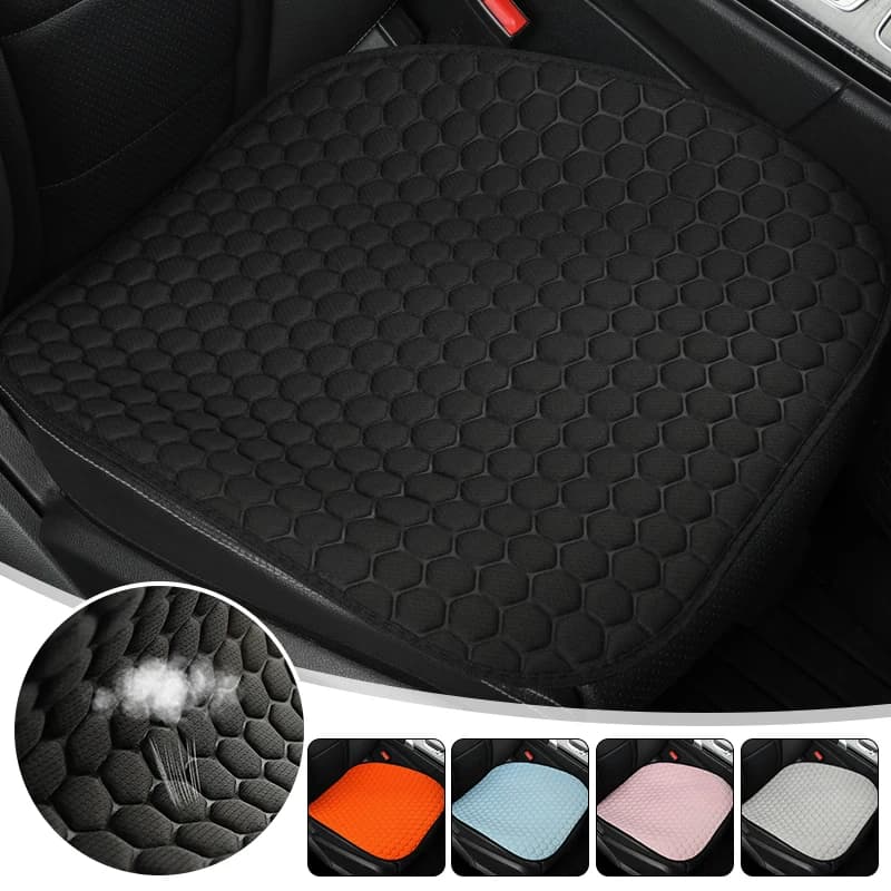 Car Seat Cover Car Seat cushion in breathable ice silk 3D summer design convex car seat cushions Universal chair for car