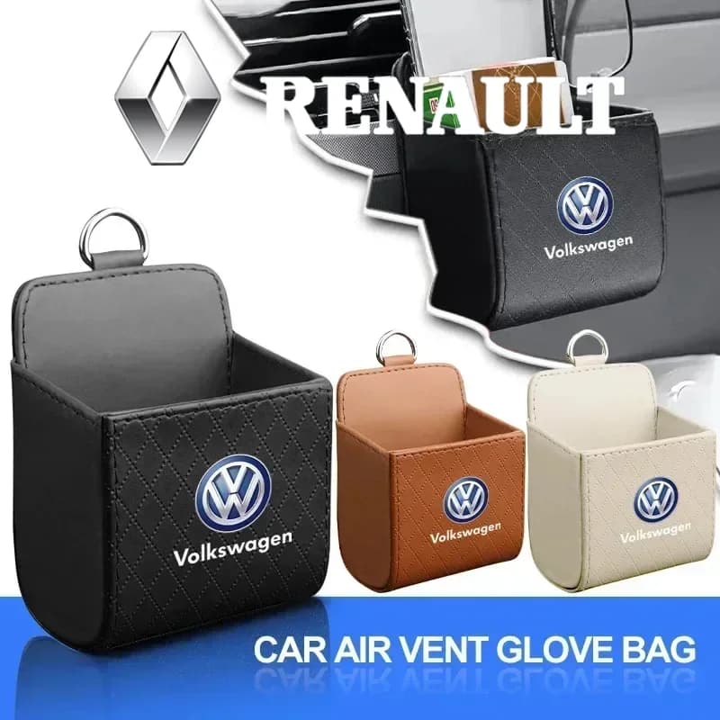 Car Air Outlet Storage Box Phone Glasses Organizer Car Goods For Volkswagen VW Golf 4 5 6 Polo Jetta Touran CADDY GTI TDI Beetle