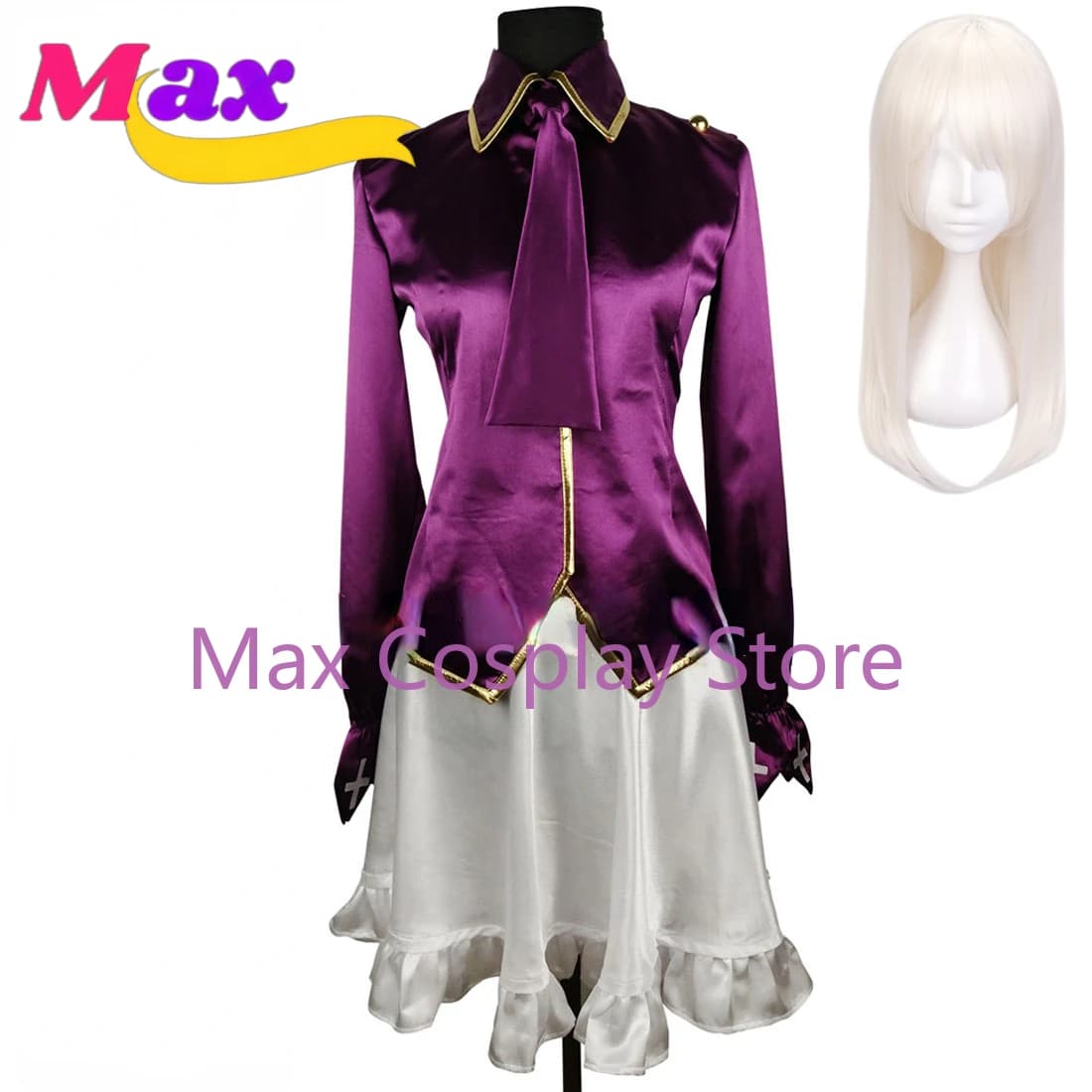 Max Illya Costume Illyasviel Von Einzbern Full Set Unform Outfit Cosplay Carnival Costume Halloween Cosplay Custom Size