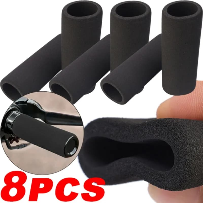 Motorcycle knobs Handle handlebars for sponge Comfortable spare knobs for Harley Honda Yamaha Sport Bike