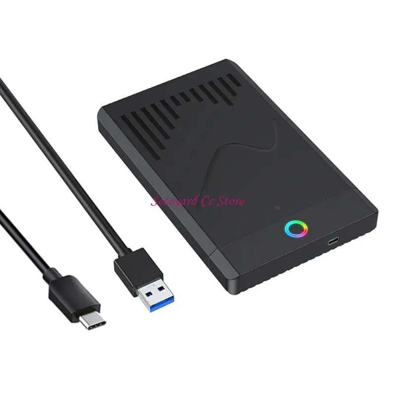 N3UC 2.5inch HDD External Enclosure Hard Drive Disk Box External HDD Case for PC